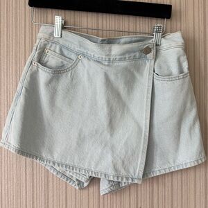 Levi's Light Blue Denim Skort
